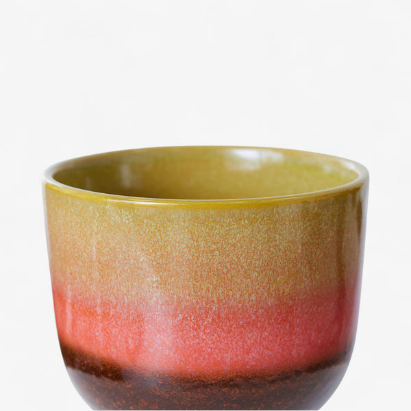 HKliving Retro flower pot - Lime Green