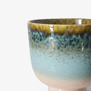 HKLiving Retro flower pot - Lagoon