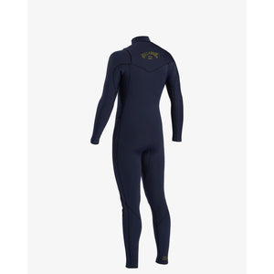 Billabong Revolution 3/2mm GBS Men's Chest Zip Wetsuit - Slate Blue