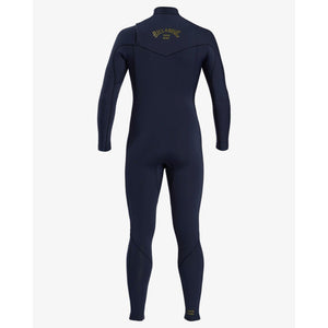 Billabong Revolution 3/2mm GBS Men's Chest Zip Wetsuit - Slate Blue