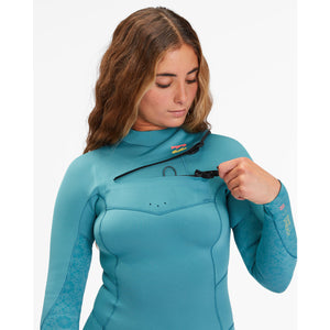 Billabong Synergy Women's 5/4mm Full CZ Wetsuit - Marine