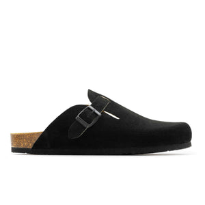 Plakton Men's 'Gibralter Blog' Suede Mule - Black