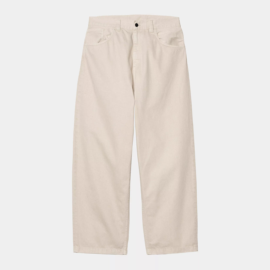 Carhartt W's Brandon Pant 'Clark' - Fleur De Sel Stone Dyed