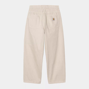 Carhartt W's Brandon Pant 'Clark' - Fleur De Sel Stone Dyed