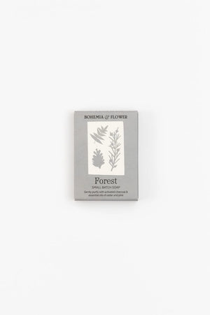 Bohemia & Flower  Coast Bar Soap - Activated Charcoal, Cedarwood & Rosemary