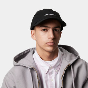 Carhartt Canvas Script Cap - Black