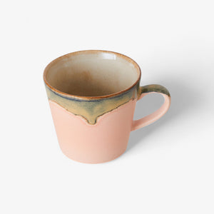 HKLiving 70s ceramics: Cappuccino Mug - Blossom