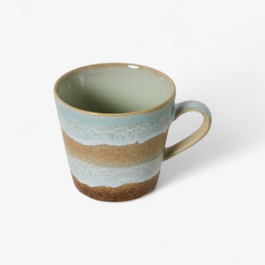HKLiving 70s ceramics: Cappuccino Mug - Skyline
