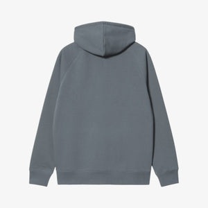 Carhartt Hooded Chase Jacket - Cosy Blue / Gold