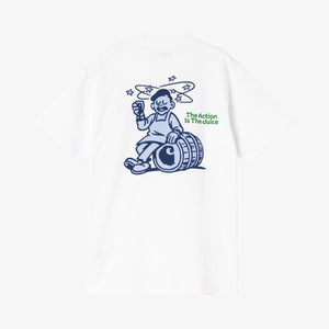 CARHARTT short Sleeve Grape Picker T-shirt - White