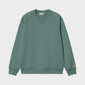 Carhartt Chase Sweatshirt - Silver Pine / Gold