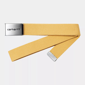 Carhartt Clip Belt Chrome - Air Yellow