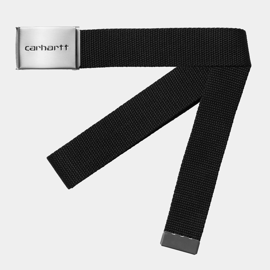 Carhartt Clip Belt Chrome - Black