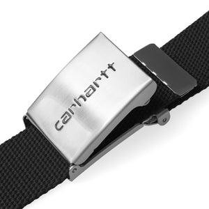 Carhartt Clip Belt Chrome - Black