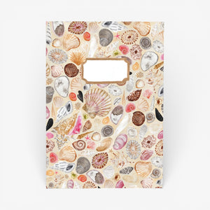 Bison Bindary - Conchae Sea Shell A5 Recycled Notebook