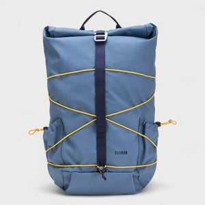 Elliker Dayle Roll Top Backpack - Steel Blue