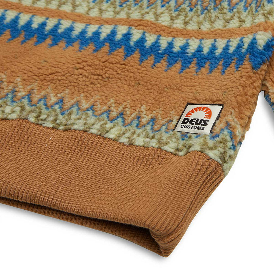 Deus Ex Machina Dylan Polar Fleece - Multi Stripe