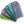 Ecomb surf wax comb - marble