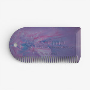 Ecomb surf wax comb - marble