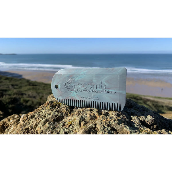 Ecomb surf wax comb - marble