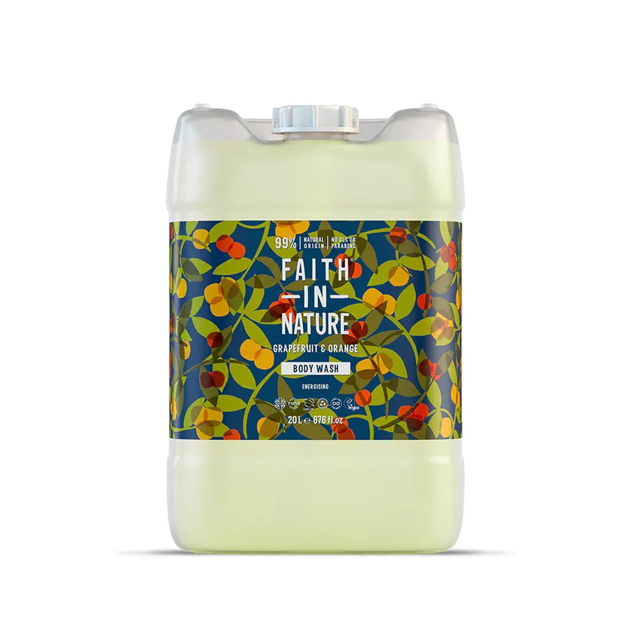 Faith in Nature Body Wash Refill - Orange & Grapefruit - 500ml