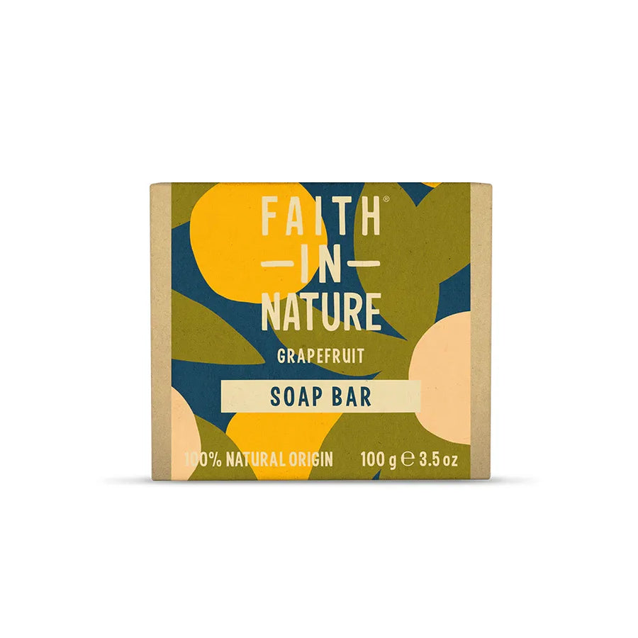Faith in Nature Hand Soap Bar - Grapefruit