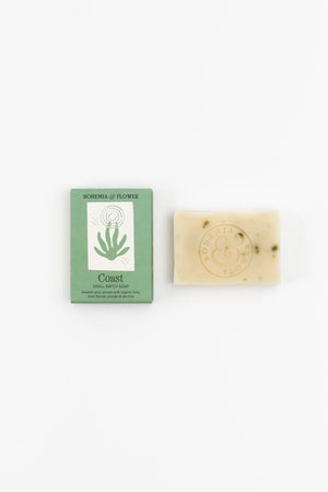 Bohemia & Flower Coast Bar Soap - Organic Seaweed & Tea Tree