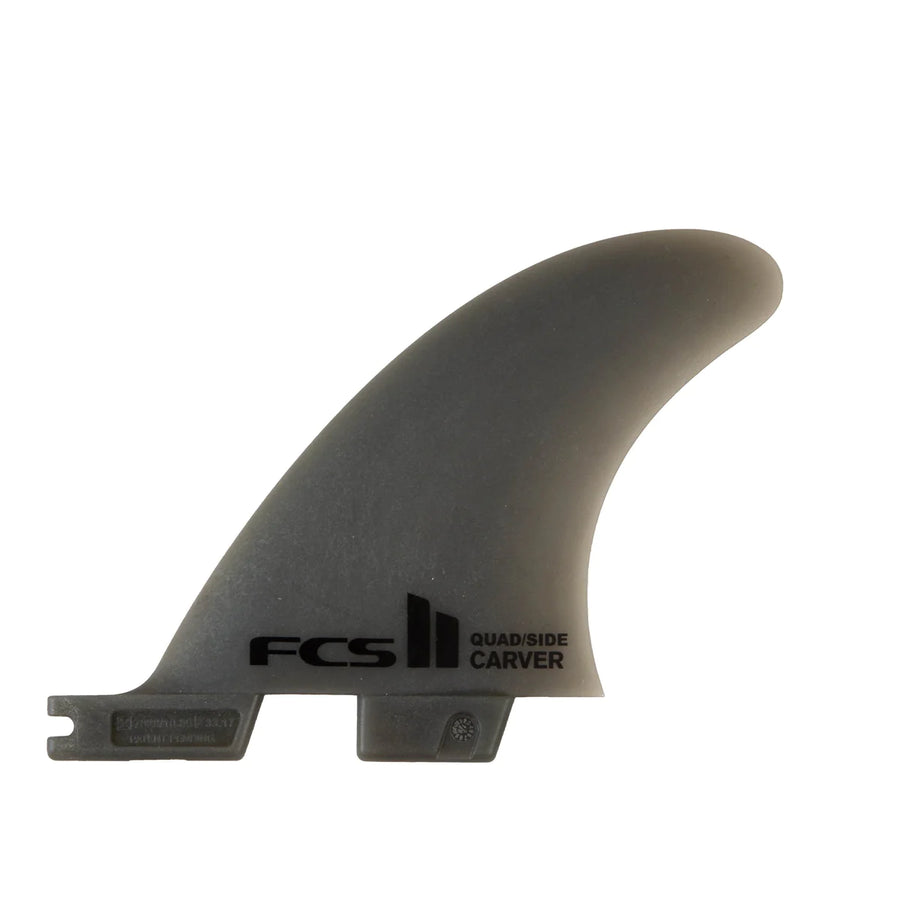 FCS II Carver Neoglass Side Byte Surfboard Fins (Side Bites) - Smoke