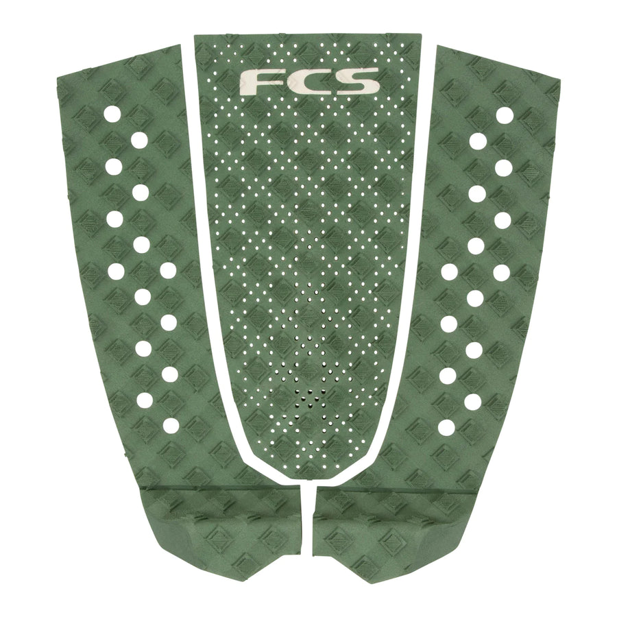FCS T-3 Eco Traction Surfboard Tailpad - Jade