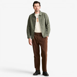 Rhythm Field Guide Long Sleeve Shirt - Stone