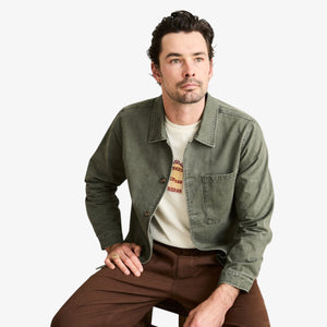 Rhythm Field Guide Long Sleeve Shirt - Stone