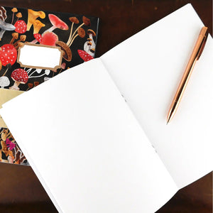 Bison Bindary - Fungi A5 Recycled Notebook