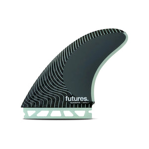 Futures Blackstix Twin Fin + 1 Pivot Template Surfboard Fins - Frost