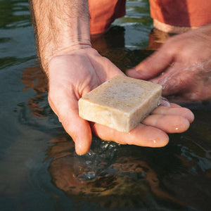 Wylder Naturals Soaps - Ginger & Lime with Almond Shell