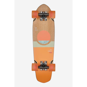 Globe Blazer 26" Cruiser Skateboard - White Oak / Concrete