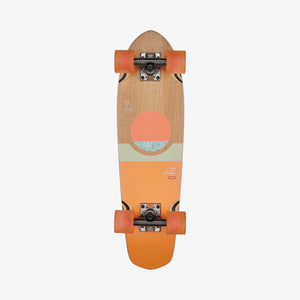 Globe Blazer 26" Cruiser Skateboard - White Oak / Concrete