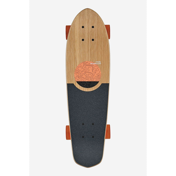 Globe Blazer 26" Cruiser Skateboard - White Oak / Concrete