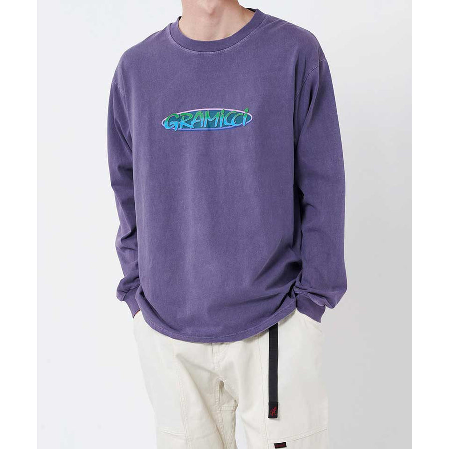 Gramicci Oval L/S Tee - Purple Pigment – Hiatus Store