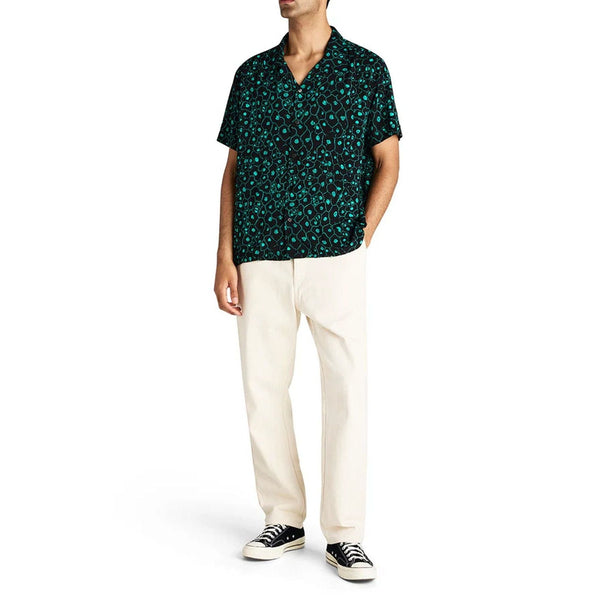 Deus Ex Machina Plant Cell Shirt - Biscay Green