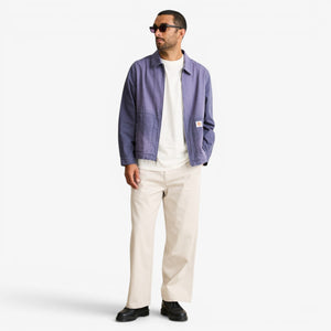 Rhythm Herringbone Sun Wash Jacket - Vintage Blue