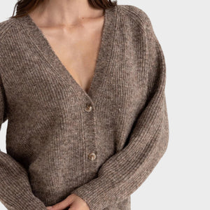 Rhythm Women's Quinn Knit Cardigan - Oatmeal