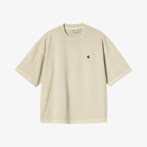 Carhartt Womens Short Sleeve Nelson T-Shirt - Stone, garment dyed