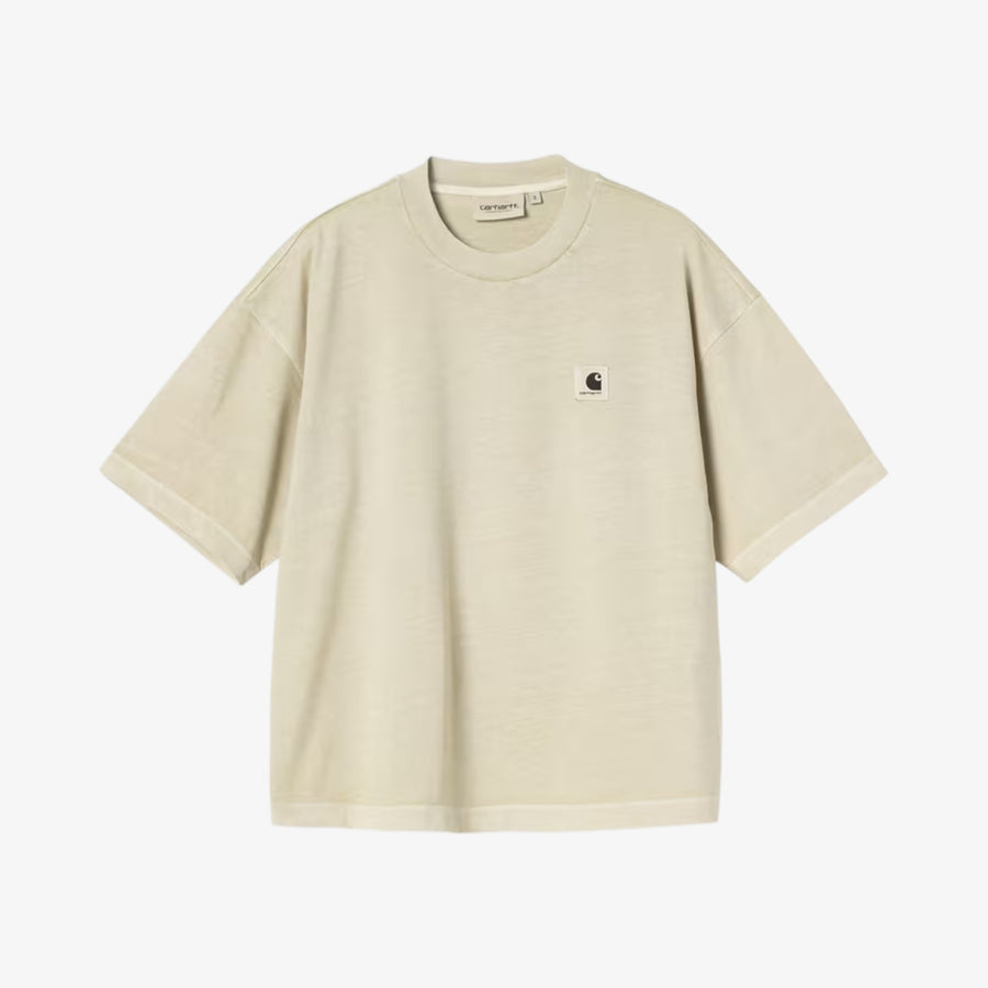 Carhartt Womens Short Sleeve Nelson T-Shirt - Stone, garment dyed