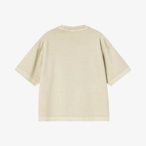 Carhartt Womens Short Sleeve Nelson T-Shirt - Stone, garment dyed