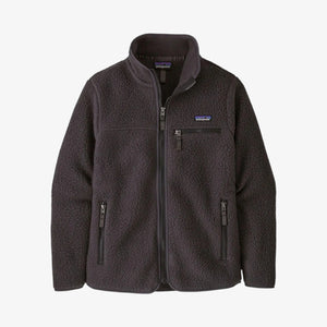 Patagonia Women's Retro Pile Fleece Jacket - Ink Black