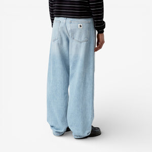Carhartt Women's Brandon Pant 'Smith' - Blue, Heavy Worn Bleached