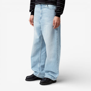 Carhartt Women's Brandon Pant 'Smith' - Blue, Heavy Worn Bleached
