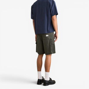 Rhythm Washed Canvas Short - Olive