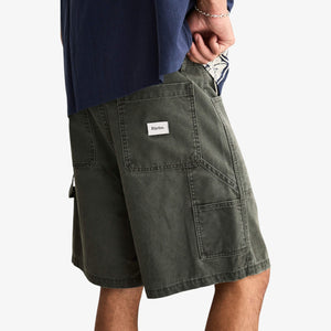 Rhythm Washed Canvas Short - Olive