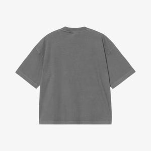 Carhartt Womens Short Sleeve Nelson T-Shirt - Black, Garment dyed